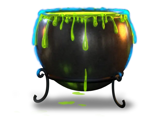 Hexen Kessel Symbol -Jokerstar