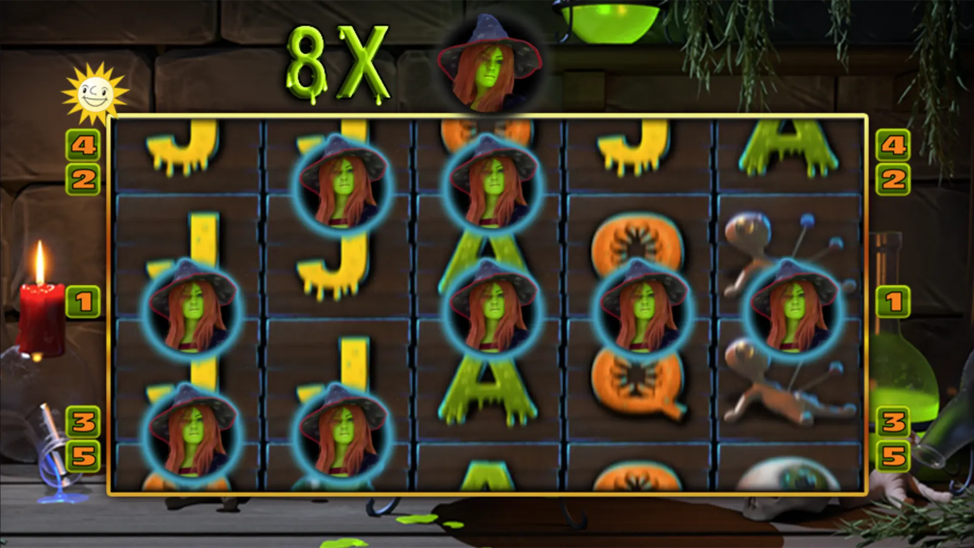 Hexenkessel Slot Walzen bei Jokerstar