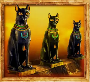 John Hunter and the Book of Tut: Bastet Symbol