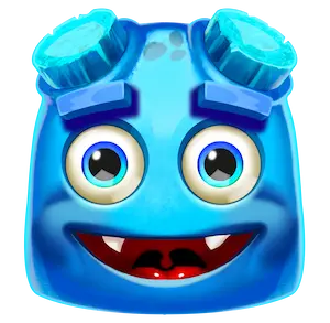Blaues Alien