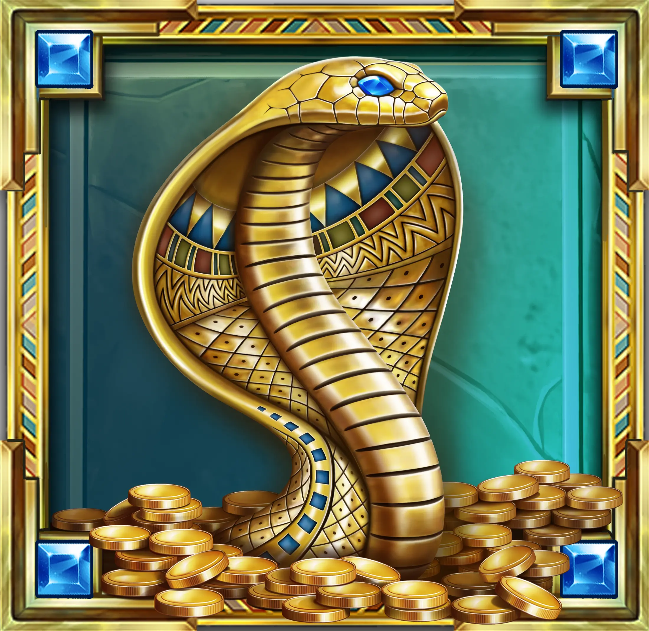Kobra Symbol Scroll of Dead