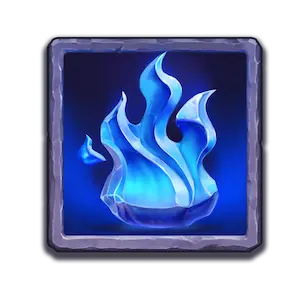 Blaue Flamme
