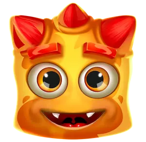 Gelbes Alien