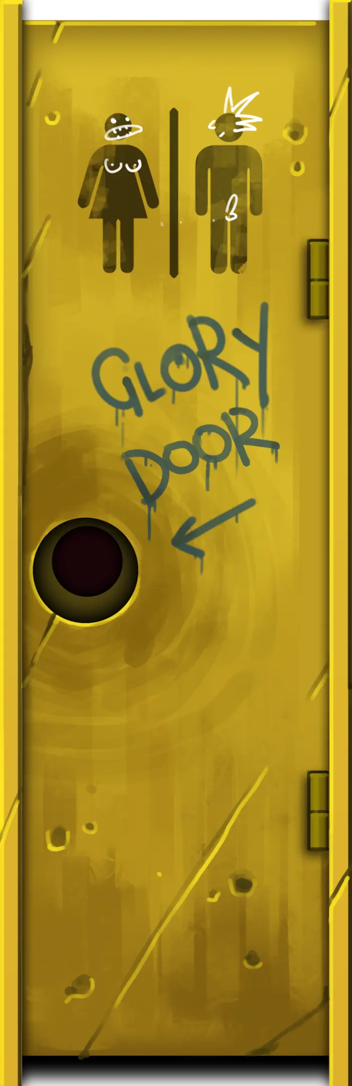 Glory Door Punk Toilet: Punk Toilet