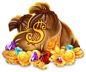 Goldsack mit Münzen: Piggy Riches Megaways