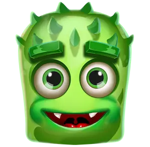 Grünes Alien