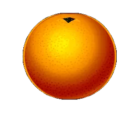 Orangen Symbol Kaiserwetter