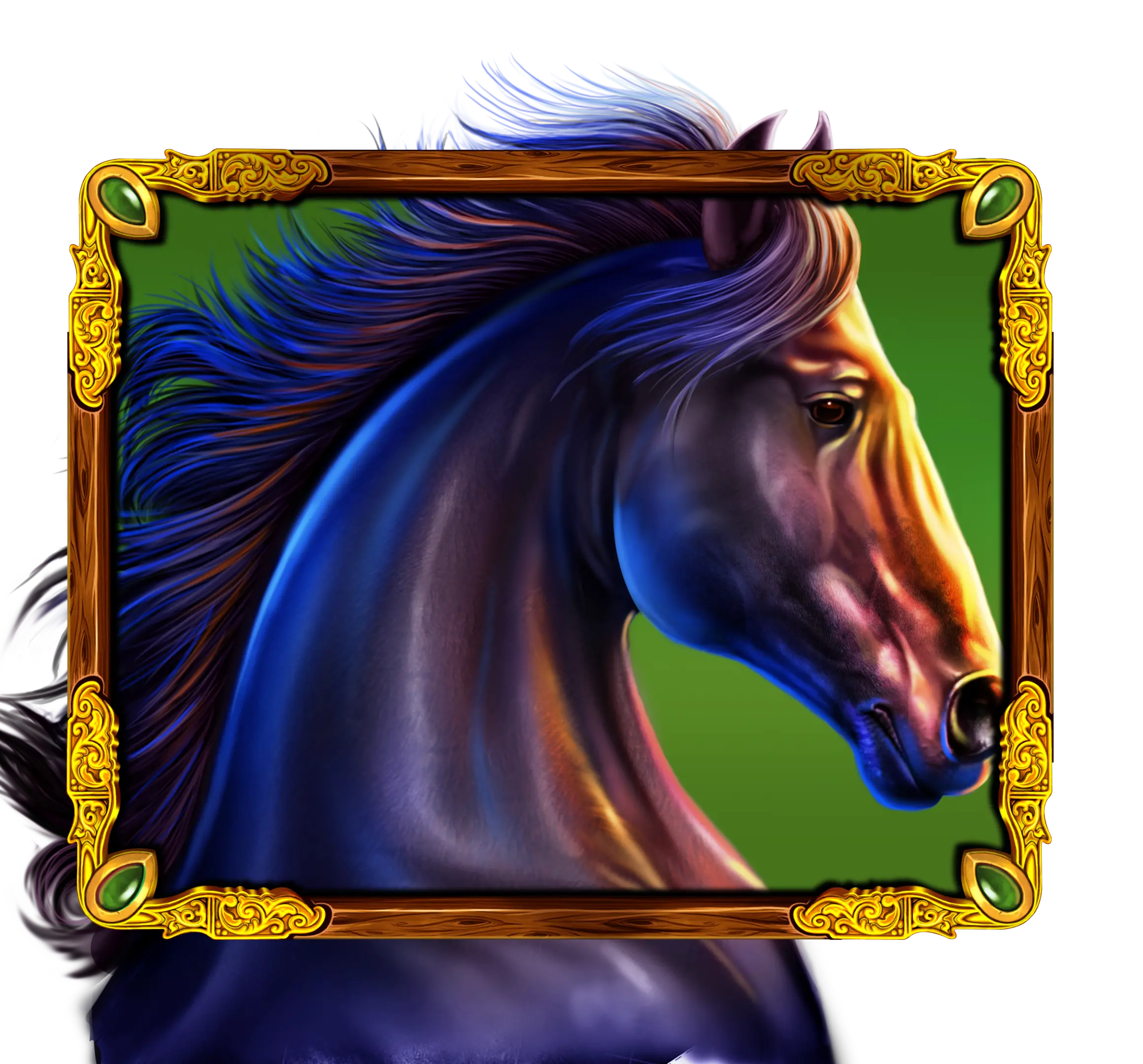 Schwarzes Pferd Symbole Mustang Gold von Pragmatic Play