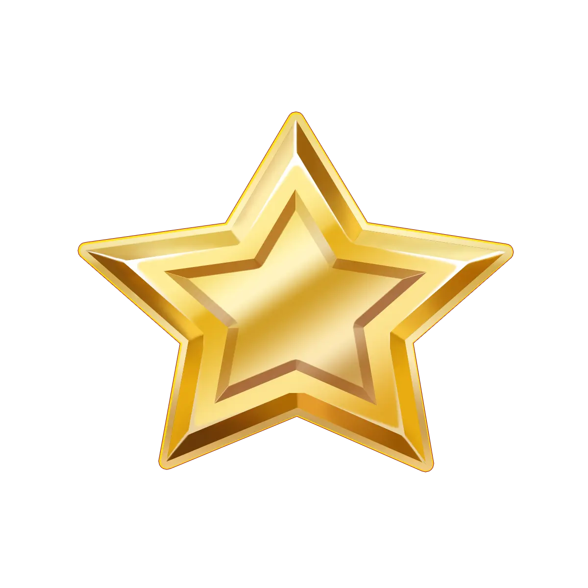 Goldener Symbol Fire Joker 