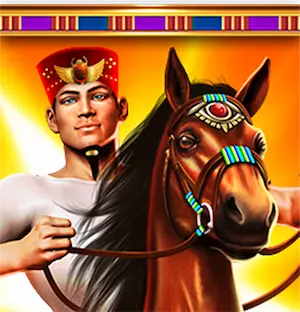 Reitender Pharao