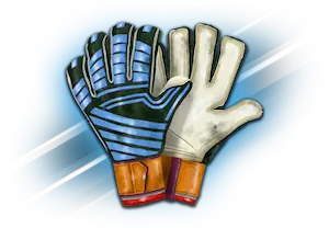 Torwarthandschuh: Football Super Spins