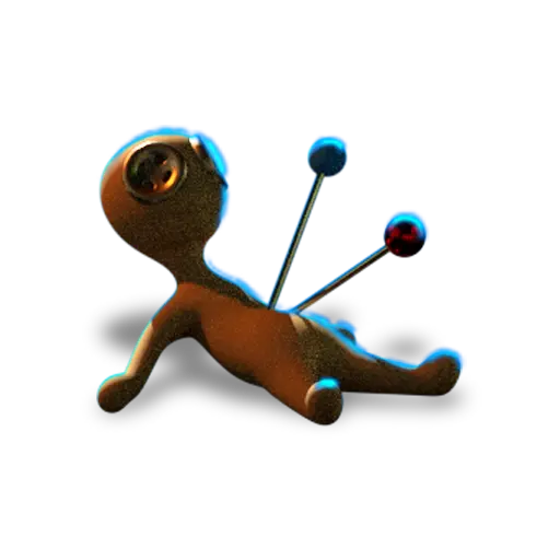 Voodoo-Puppe Symbol im Hexenkessel Slot von Merkur