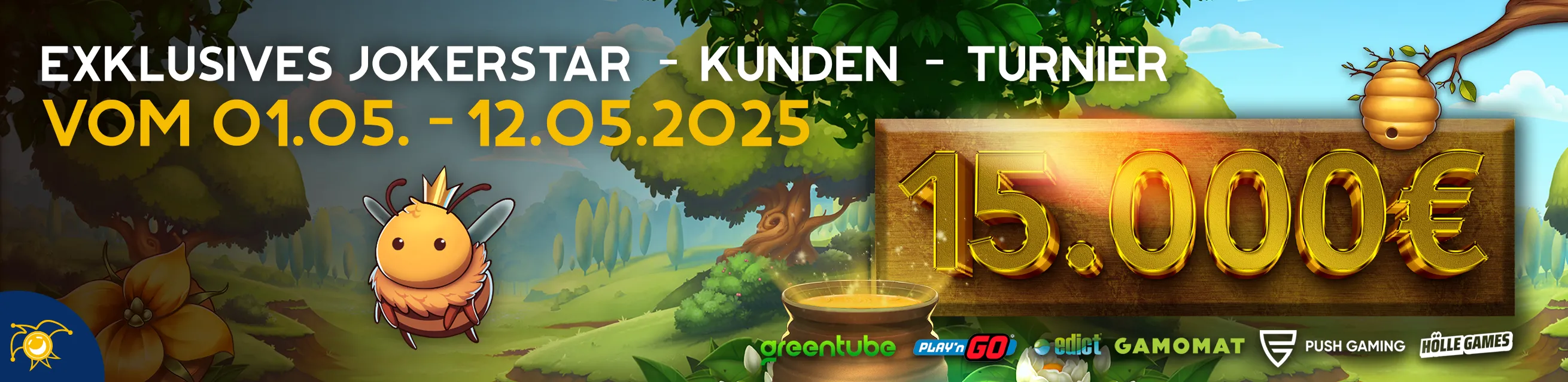 15.000 € Turnier bei Jokerstar - Alle Infos!
