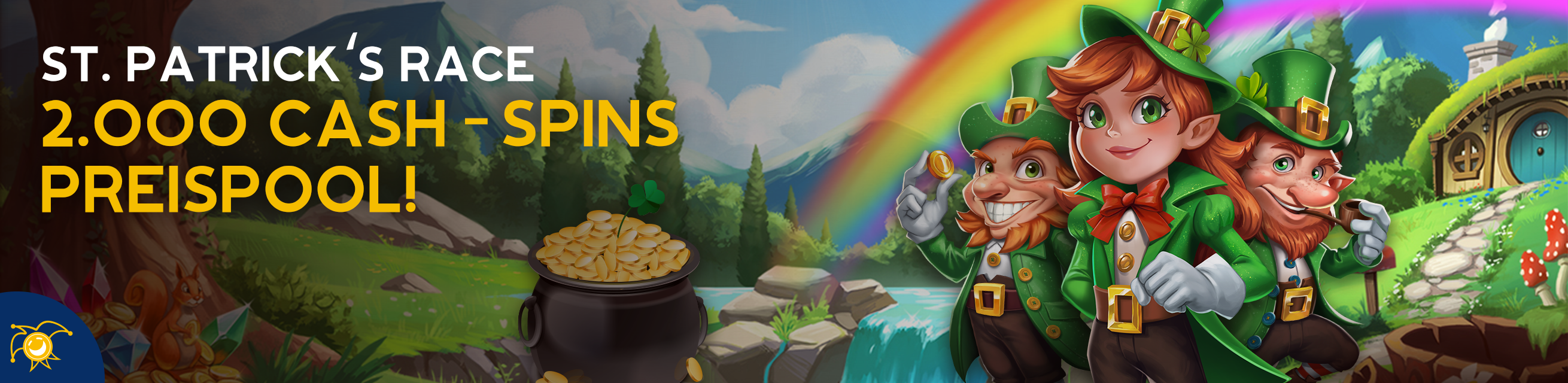 St. Patrick's Race - Jagd nach dem Regenbogen 🌈