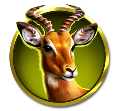 Lava Lions Antilope Symbol