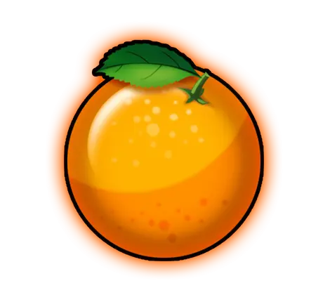 Sevens Fire Symbol Orange