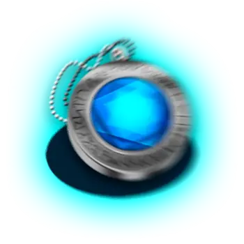 Crystal Ball Symbol Amulett
