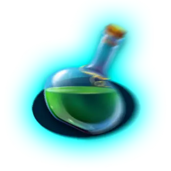 Crystal Ball Symbol Flasche